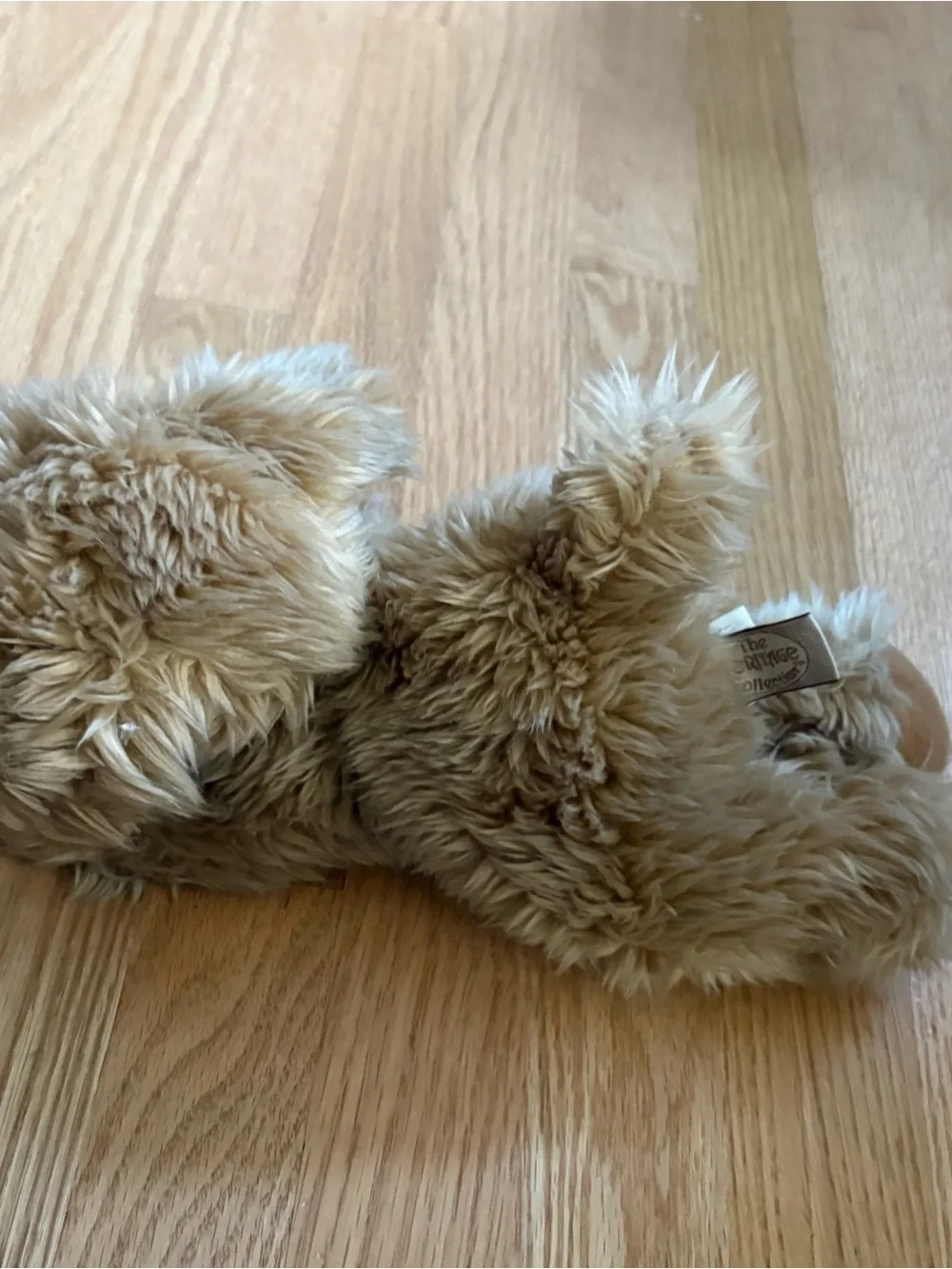 Vintage Heritage Company Labradoodle Shaggy Dog Plush Stuffed Animal Laying